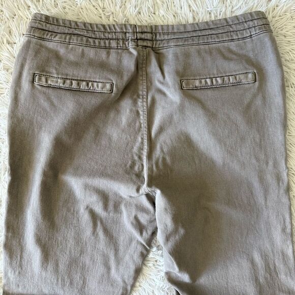 Modern American Gray Chino Drawstring Waist Joggers Size L - Picture 6 of 6